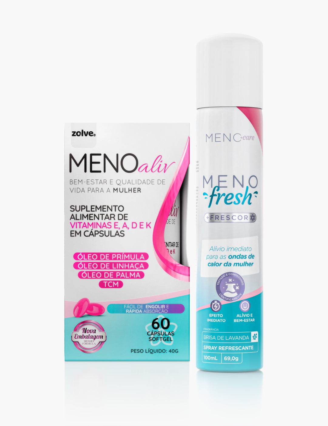 Kit Menopausa - Meno Aliv + Meno Fresh