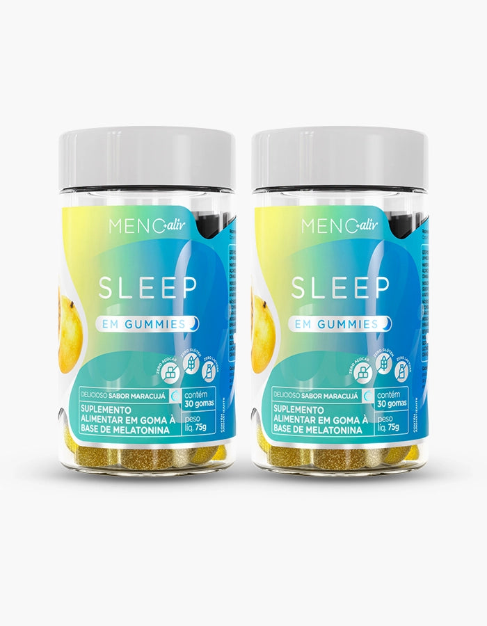 Meno+ Aliv Sleep em gummies - 60 dias