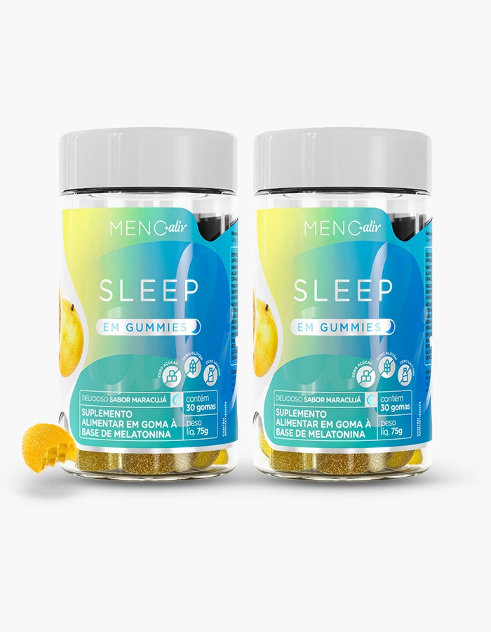 Meno+ Aliv Sleep em gummies - 60 dias